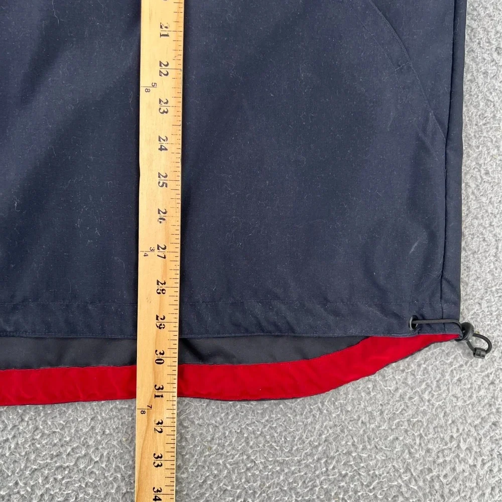 Vintage 90s CHAPS Ralph Lauren Anorak Pullover Jacket Men XL Long Sleeve Blue - Picture 9 of 15